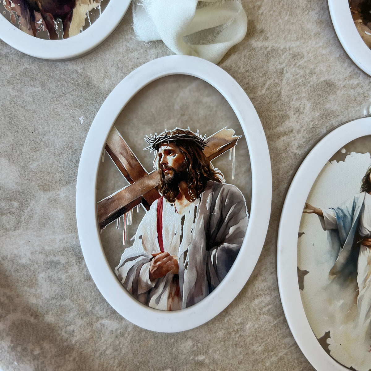 Acrylic Religious Easter Ornaments KC Sydney
