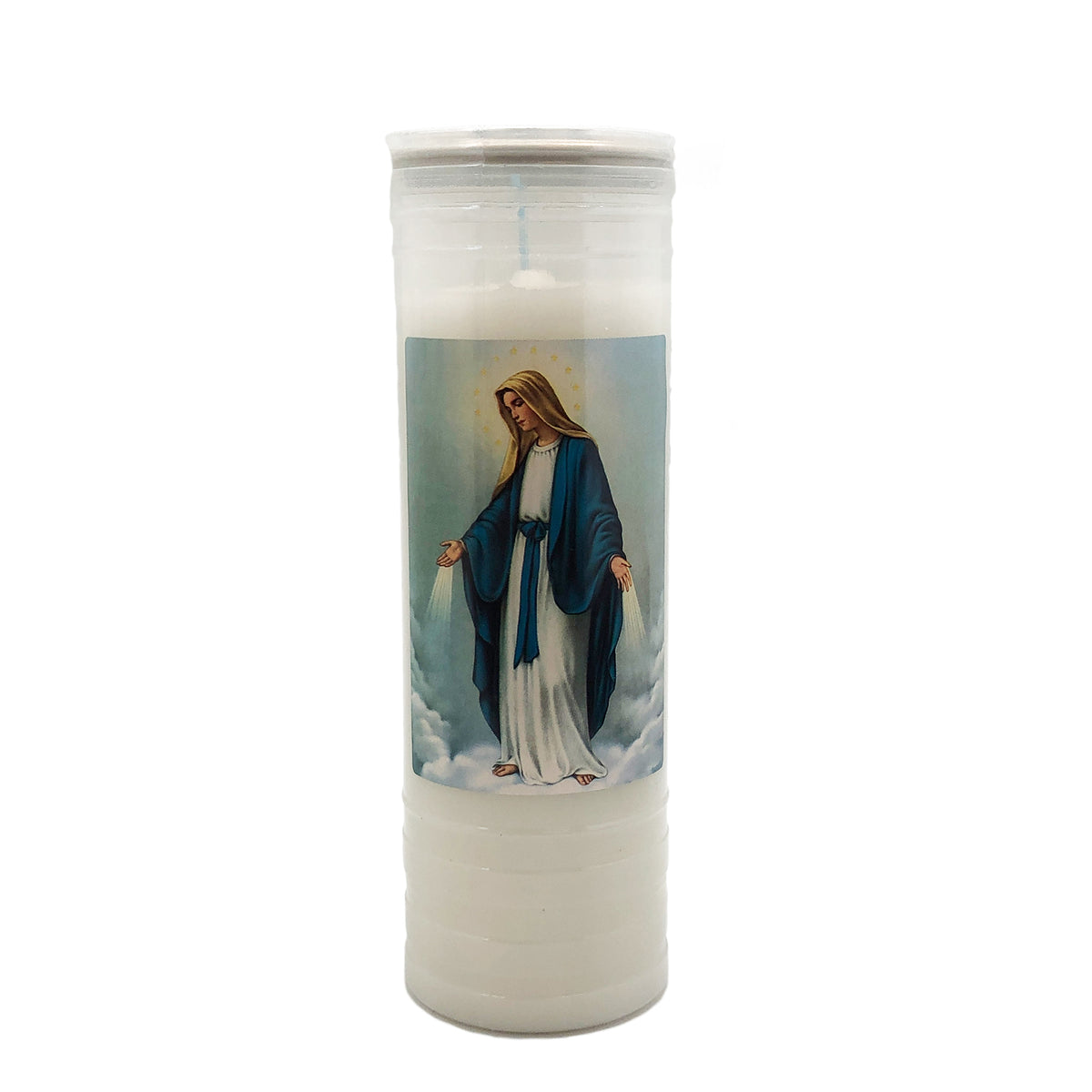 Large 7 Day Devotional Candle - Miraculous Mary – KC Sydney