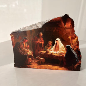 Nativity Stone Slab