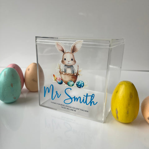 Teachers Acrylic Easter Box