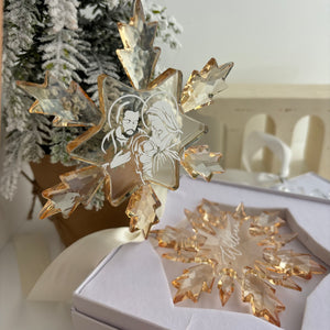 Champagne Crystal Ornament