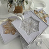 Snowflake Crystal Ornament - Clear