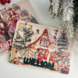 Children’s Wooden Christmas Puzzle