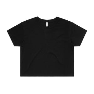Women's AS Colour Crop Tee - HTV Print