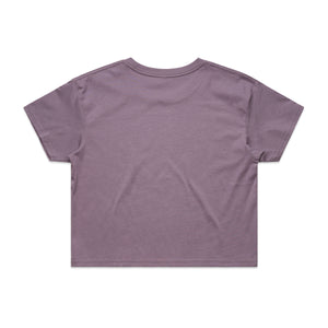 Women's AS Colour Crop Tee - HTV Print