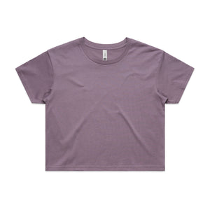 Women's AS Colour Crop Tee - HTV Print