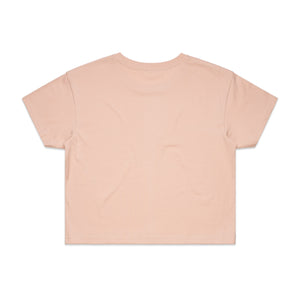 Women's AS Colour Crop Tee - HTV Print