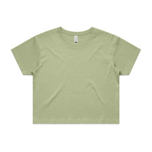 Women's AS Colour Crop Tee - HTV Print