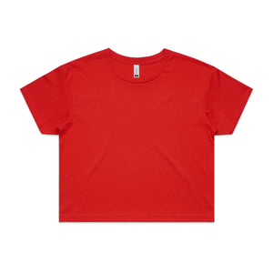 Women's AS Colour Crop Tee - HTV Print