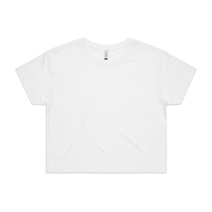 Women's AS Colour Crop Tee - HTV Print
