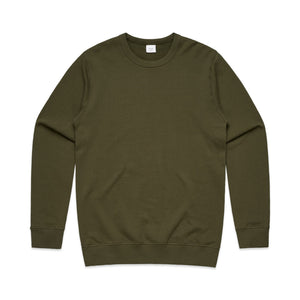 Men's AS Colour Premium Crew Neck - HTV Print