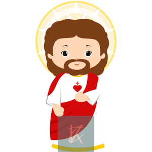 Sacred Heart of Jesus Fridge Magnet
