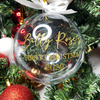 Personalised Fillable Baubles