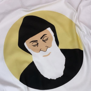 St Charbel Baby Blanket