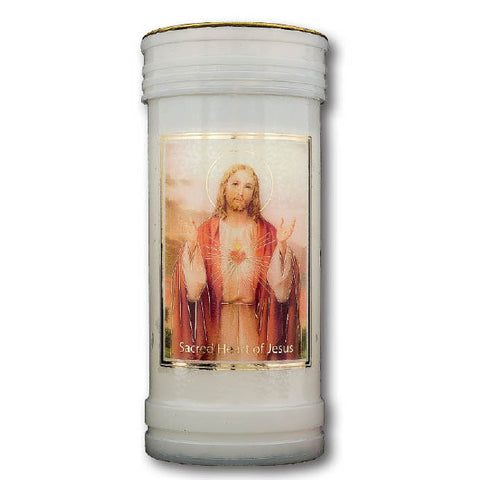 Devotional Candle - Sacred Heart of Jesus