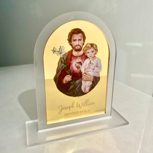 Arch Religious Plaque - St Joseph