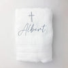 Embroidered Christening Hand Towel