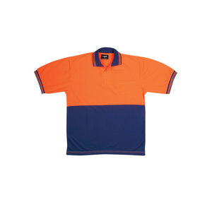 Hi Vis Short Sleeve Polo