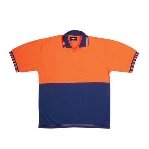 Hi Vis Short Sleeve Polo