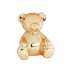 Gold Bear Money Box